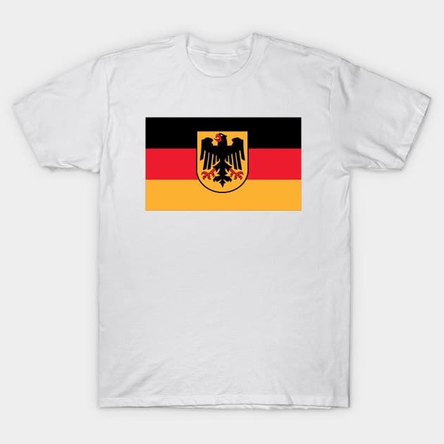 Germany Flag T-Shirt by Estudio3e